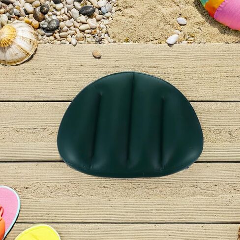 5pcs Kayak Seat Cushion: Boat Pad Fishing Cushion Inflatable Seat for Kayak Canoe Accessories Equipment Gear Dark Green in Saudi Arabia