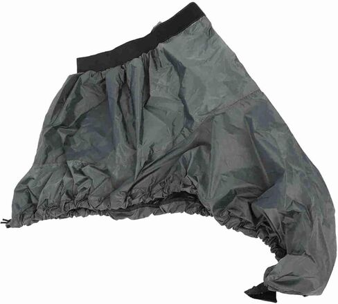 Kayak Spray Skirt, Adjustable Nylon Waterproof Cover Water Sports Accessories Boat Canoe Surf Cover for Kayaks (Grey) in Saudi Arabia