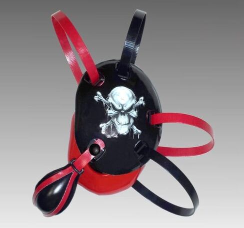 Custom Wrestling Headgear with Chin Cup – Durable Embedded Design, No Stickers or Wraps – Handcrafted in USA by Danmar Warrior Products in Saudi Arabia