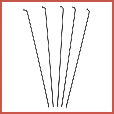 ACROPIX 40 قطعة 14G J Bend 168 مللي متر × 2 مللي متر المتحدث دراجة دراجة مع الحلمات الصلب الأسود قطع غيار السيارات in Saudi Arabia