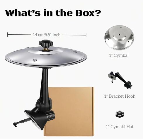 Car Cymbal Air Vent, Christmas Gifts Mini Symbol Drum Crash Cymbal For Car Vent, Birthday Christmas Gifts Suitable For All Types Of Vehicles (Gold) in Saudi Arabia