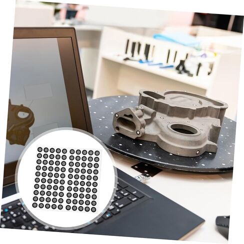 OUNONA 4sheet Reflective Scanning Markers Tracking Dot Reference Points for Precise Optical Measurement Scanning Suitable for Industrial Design and Animation Applications in Saudi Arabia
