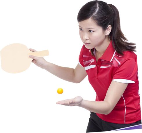 BESPORTBLE 4Pcs Unfinished Table Tennis Paddle Blanks DIY Painting Rackets for Adults Your Own Design with Ergonomic Control for All Skill Levels in Saudi Arabia