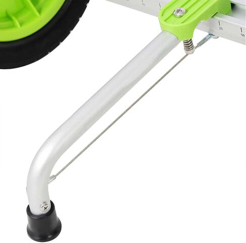 عربة كاياك للجلوس على القمة، عربة كاياك متينة قابلة للتركيب مع عجلات صلبة مقاس 12 بوصة، سعة 400 رطل، عرض قابل للتعديل، عربة زورق قابلة للفصل لزوارق الكاياك والزوارق وألواح التجديف والحصير العائمة in Kuwait