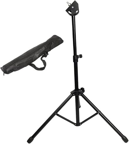1 set Metal Tripod Dumb Drum Stand Height Practice Pad Rack Hold for Beginners Durable Drum Accessory for Percussion Instruments Includes Storage Bag in Saudi Arabia