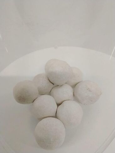 5pcs Round White African Chalk,Efun,Nzu, Cascarilla in Saudi Arabia