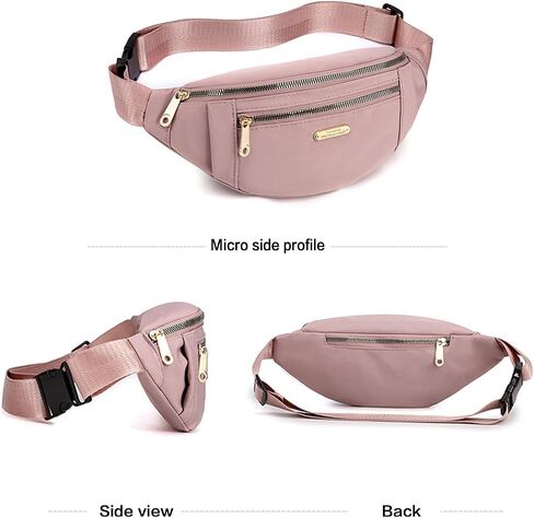 Fanny Pack Waist Pack for Women, Fashion Waist Bag with Adjustable Strap for Travel Sports Running Cycling. in Saudi Arabia