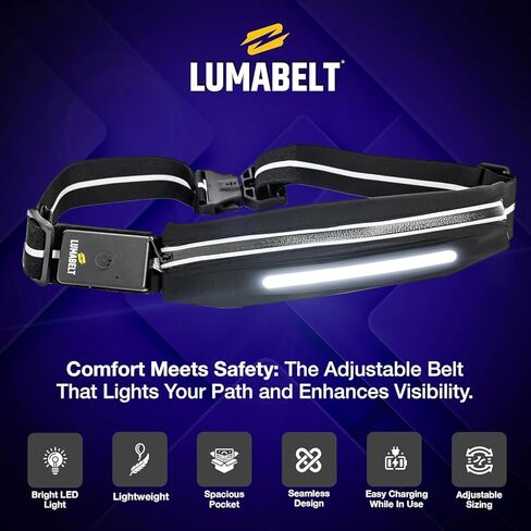 أضواء الجري للعدائين - ضوء أمان LED قابل لإعادة الشحن لمجموعة النجاة في الهواء الطلق، وإكسسوارات التخييم، ومعدات المشي لمسافات طويلة للنساء الأساسيات، وإضاءة ليلية تعمل بالبطارية، وإضاءة ليلية مقاومة للماء in Kuwait