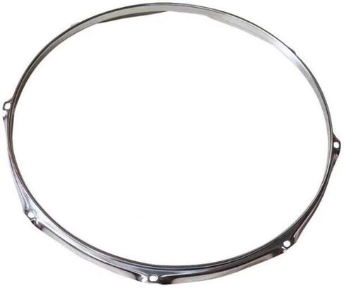 Drum Hoops Drum Rims Maintenance Portable Musical Accessories Percussion Instrument Practical for Top and Bottom Batter Hoops- 14 in 8 Hole in Saudi Arabia