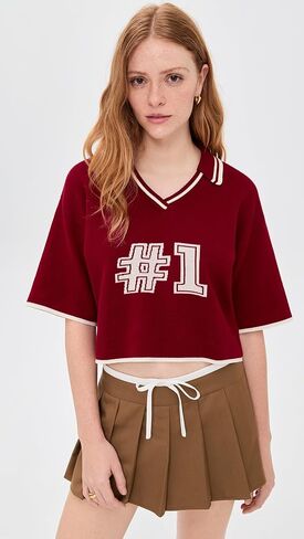 قميص نسائي من State & Lake برقبة على شكل حرف V in Kuwait