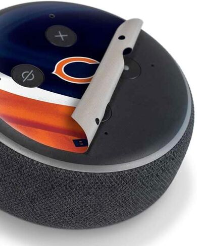 Skinit Decal Audio Skin Compatible with Amazon Echo Dot 3 - Officially Licensed NFL Chicago Bears Design in Saudi Arabia