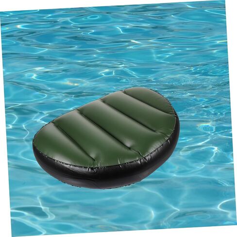 Portable Inflatable Boat Pad Seat Cushion High Grade PVC Breathable Ergonomic Design for Outdoor Drifting Kayak Use Reusable Washable Green in Saudi Arabia