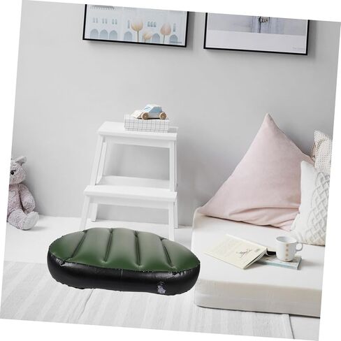 Portable Inflatable Boat Pad Seat Cushion High Grade PVC Breathable Ergonomic Design for Outdoor Drifting Kayak Use Reusable Washable Green in Saudi Arabia