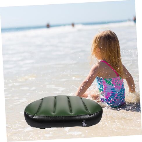 Portable Inflatable Boat Pad Seat Cushion High Grade PVC Breathable Ergonomic Design for Outdoor Drifting Kayak Use Reusable Washable Green in Saudi Arabia