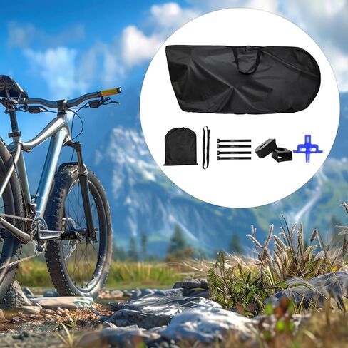 Bike Transport Bag Carrier Protection Cover Storage Case for 27.5 inch Mountain Road Bicycle High Speed Rail Train Travel in Kuwait