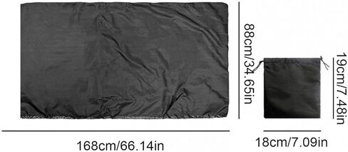 Bike Transport Bag Carrier Protection Cover Storage Case for 27.5 inch Mountain Road Bicycle High Speed Rail Train Travel in Kuwait