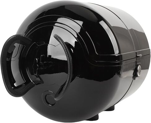 Cuifati Top Case, PU Lining Storage Carrier 28L Extra Space Replacement for DUCATI for (Black) in Saudi Arabia