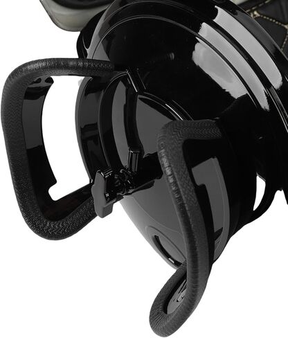 Cuifati Top Case, PU Lining Storage Carrier 28L Extra Space Replacement for DUCATI for (Black) in Saudi Arabia