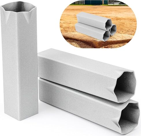 Curled Style Baseball Ground Anchors 1.8 x 8 Inch Suitable for Standard/Official Size Baseball Base in Saudi Arabia