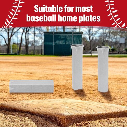 Curled Style Baseball Ground Anchors 1.8 x 8 Inch Suitable for Standard/Official Size Baseball Base in Saudi Arabia