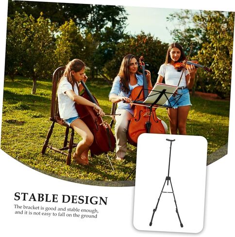 Portable Cello Stand Holder for Violoncello Instrument with Stable Support Black Multi-function Rack Suitable for Players and Learners gift for for for for for for for for Cello Enthusiasts in Saudi Arabia