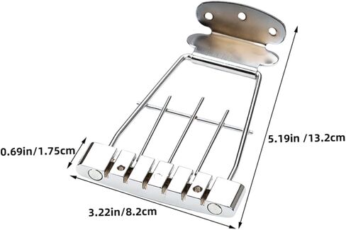 String Guitar Tailpiece Bridge Acoustic Guitar Pegs Hardtail Bridge Parts in Saudi Arabia
