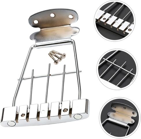 String Guitar Tailpiece Bridge Acoustic Guitar Pegs Hardtail Bridge Parts in Saudi Arabia
