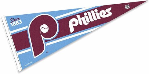 WinCraft Phillies Retro Vintage Throwback Full Size Pennant Flag in Saudi Arabia