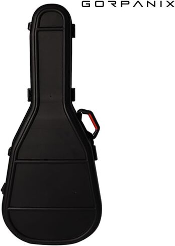 GORPANIX Polypropylene Hard Shell Ultra-Safe 41" 42" Acoustic Guitar Case for Road & Flight, Stackable, Crushproof, Waterproof, Professional Gear for Bands, Touring, Multi-Instrument, Bulk Logistics in Saudi Arabia