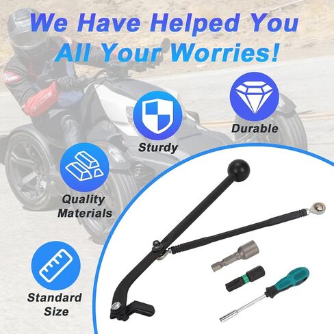 AUTOVIC Hand Shifter Kit for Can-Am Ryker 600 900 2019-2025 in Saudi Arabia