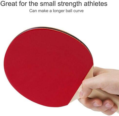 VGEBY Table Tennis Rubber, Bat Replacement Rubbers Sheet Rubber Rackets Sports Table Tennis Supplies (red) in Saudi Arabia