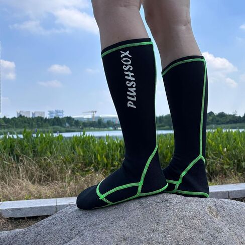 Premium Long Neoprene Wet Wading socks, no Bunching at Ankle, Wader Sock for Surfing Diving Fly Fishing, Gift Socks in Saudi Arabia
