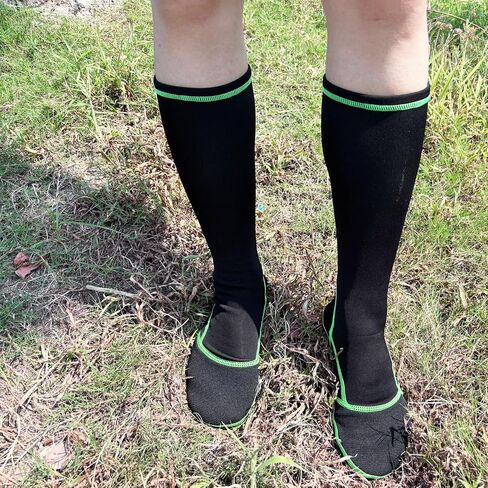 Premium Long Neoprene Wet Wading socks, no Bunching at Ankle, Wader Sock for Surfing Diving Fly Fishing, Gift Socks in Saudi Arabia