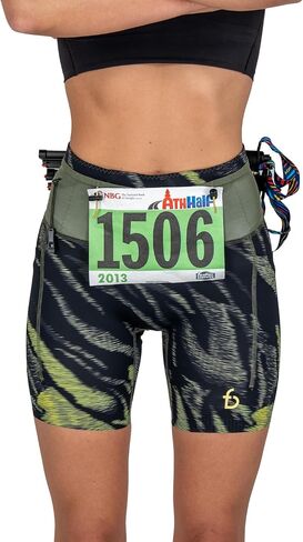 FlipBelt Women's Trail Run Compression Shorts in Saudi Arabia