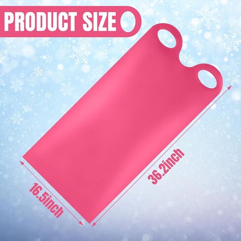 Poen 4 قطع زلاجات ثلجية للأطفال والكبار زلاجات زلاجات بلاستيكية زلاجات رملية خفيفة الوزن سجادة ثلجية الوزن معدات عالية السرعة in Kuwait