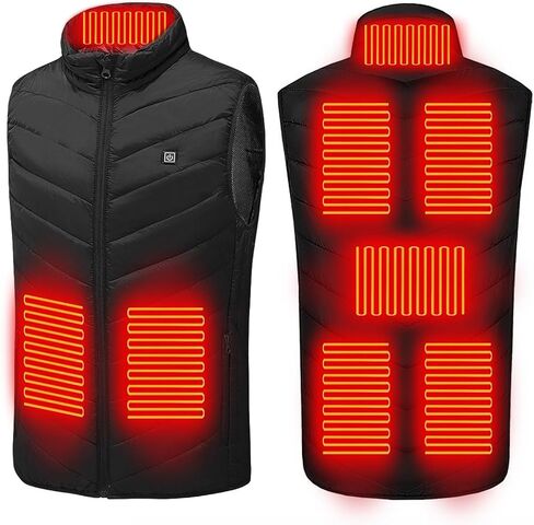 Heated Vest for Women and Men Winter Thermal Warm Vests,No Battery Pack Lightweight Outdoor Work Heating Jacket Coat in Saudi Arabia