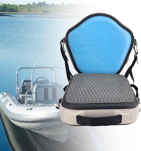Seat Fishing Boat Seat Premium Adjustable Universal Canoe Seat Paddle Board Seat for Rafting Fishing Surfboard 43cmx40cm in Saudi Arabia