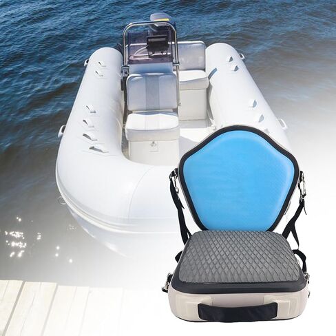 Seat Fishing Boat Seat Premium Adjustable Universal Canoe Seat Paddle Board Seat for Rafting Fishing Surfboard 43cmx40cm in Saudi Arabia