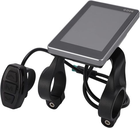 Bike Odometer and Speedometer LCD GD06 Display for 36V 48V Electric Bike Controller Kit - Waterproof, Durable, Multi - Function for E - Bike and Scooter in Saudi Arabia