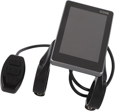 Bike Odometer and Speedometer LCD GD06 Display for 36V 48V Electric Bike Controller Kit - Waterproof, Durable, Multi - Function for E - Bike and Scooter in Saudi Arabia