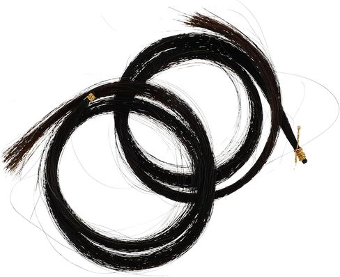 Vaguelly Durable Bow Hairs Smooth Hair String Supplies for Repair and Replacement for Home School and Practice Rooms in Saudi Arabia