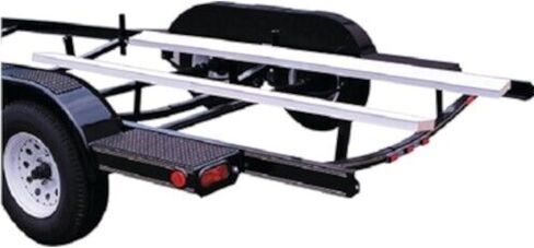 Tie Down Engineering بطول 4 أقدام بطول مقطورة قارب BUNK Glide ON'S عبوات سوداء مكونة من 4 قطع متوافقة مع لوحات 2x4 in Saudi Arabia