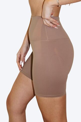 Women’s Elevate Biker Shorts – High Waisted, Spandex Athletic Shorts Black in Saudi Arabia
