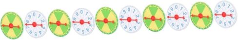 4sets 2pcs Game Wheel Roulette Wheel for Party Fun Smooth Spinning Create Custom Prizes for Teaching Activities Events 2pcs*4 in Kuwait