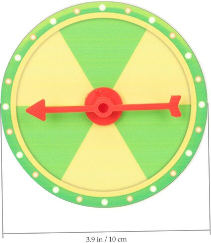 4sets 2pcs Game Wheel Roulette Wheel for Party Fun Smooth Spinning Create Custom Prizes for Teaching Activities Events 2pcs*4 in Kuwait