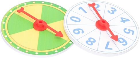 4sets 2pcs Game Wheel Roulette Wheel for Party Fun Smooth Spinning Create Custom Prizes for Teaching Activities Events 2pcs*4 in Kuwait
