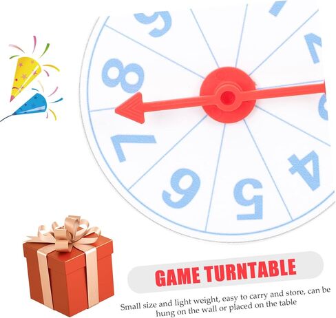 4sets 2pcs Game Wheel Roulette Wheel for Party Fun Smooth Spinning Create Custom Prizes for Teaching Activities Events 2pcs*4 in Kuwait