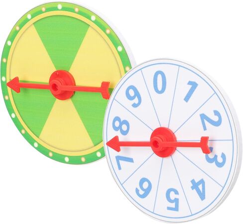 4sets 2pcs Game Wheel Roulette Wheel for Party Fun Smooth Spinning Create Custom Prizes for Teaching Activities Events 2pcs*4 in Kuwait