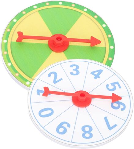 4sets 2pcs Game Wheel Roulette Wheel for Party Fun Smooth Spinning Create Custom Prizes for Teaching Activities Events 2pcs*4 in Kuwait