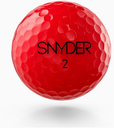 كرات جولف Snyder USA Tour - كرة جولف مكونة من 3 قطع للاستجابة لجولة البناء، 322 غمازات، متوافقة مع USGA، كرات جولف عالية الوضوح 12 حزمة in Saudi Arabia